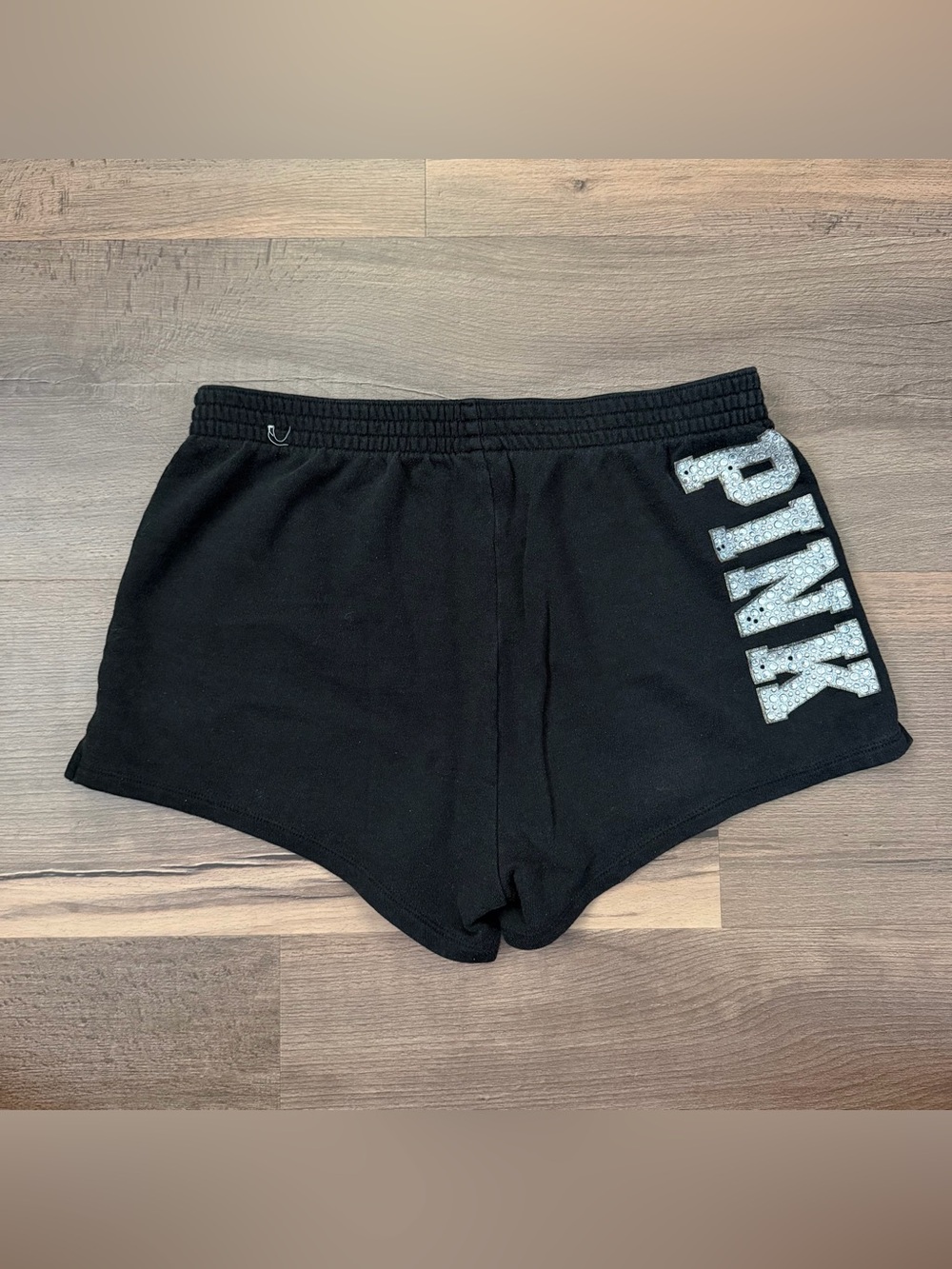Victoria's Secret PINK Embellished Micro Shorts - Black - Size Small